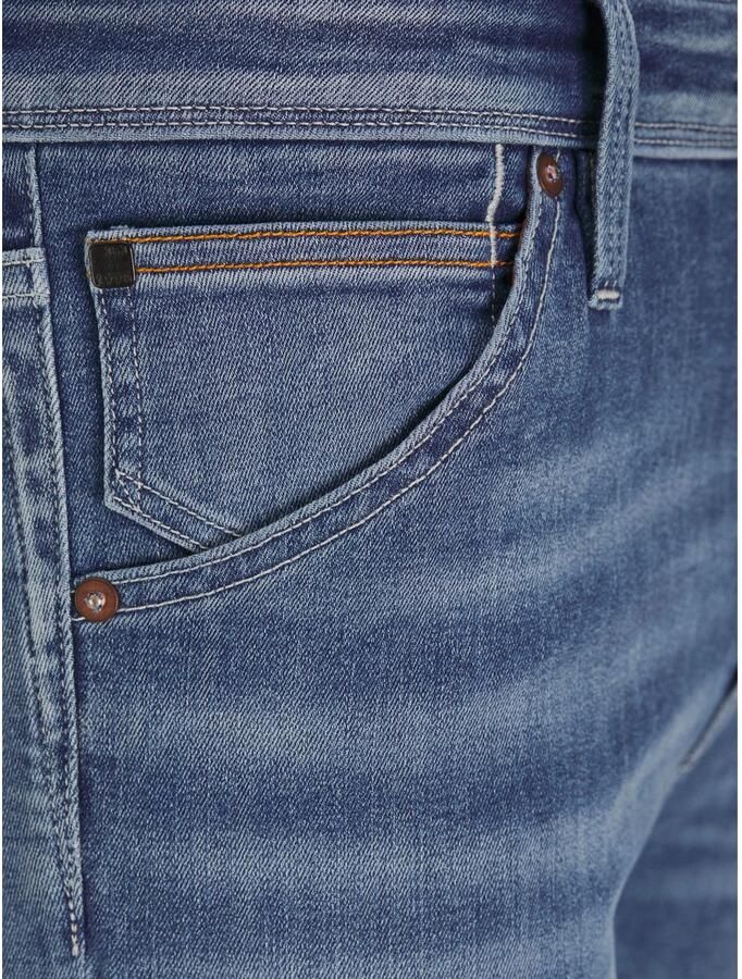 Jack & Jones Slim fit jeans JJIGLENN – Jeans met stretch lage taille en zakken - Foto 4