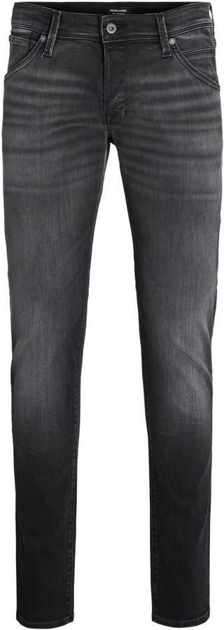 Jack & Jones Slim fit jeans JJIGLENN – Jeans met stretch lage taille en zakken - Foto 6