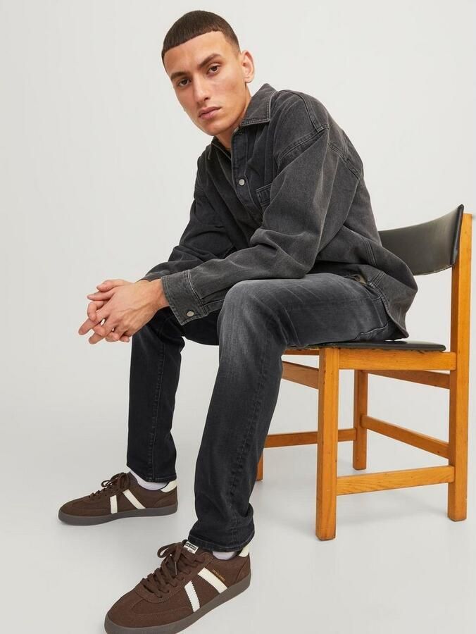 Jack & Jones Slim fit jeans JJIGLENN – Jeans met stretch lage taille en zakken - Foto 5
