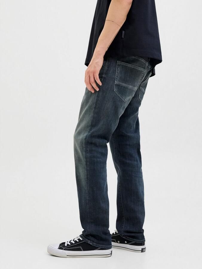 Jack & Jones Slim fit jeans JJIGLENN – Jeans met stretch lage taille en zakken - Foto 4