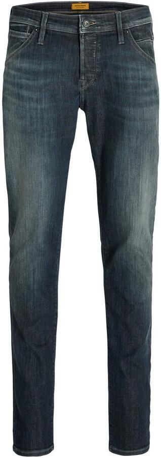 Jack & Jones Slim fit jeans JJIGLENN – Jeans met stretch lage taille en zakken - Foto 8
