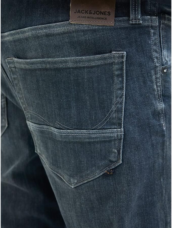 Jack & Jones Slim fit jeans JJIGLENN – Jeans met stretch lage taille en zakken - Foto 3