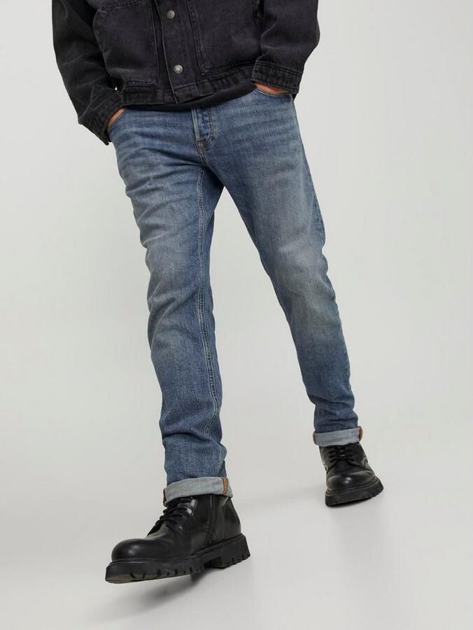 JACK & JONES JEANS INTELLIGENCE slim fit jeans JJIGLENN JJCOLE am 271 blue denim - Foto 2