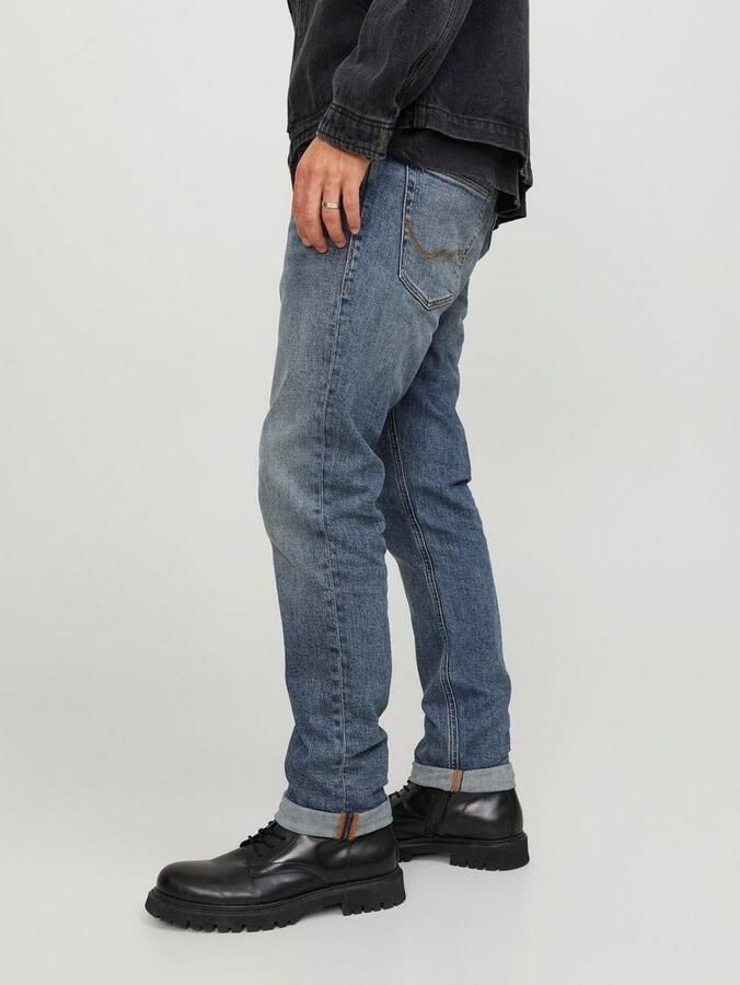 JACK & JONES JEANS INTELLIGENCE slim fit jeans JJIGLENN JJCOLE am 271 blue denim - Foto 3