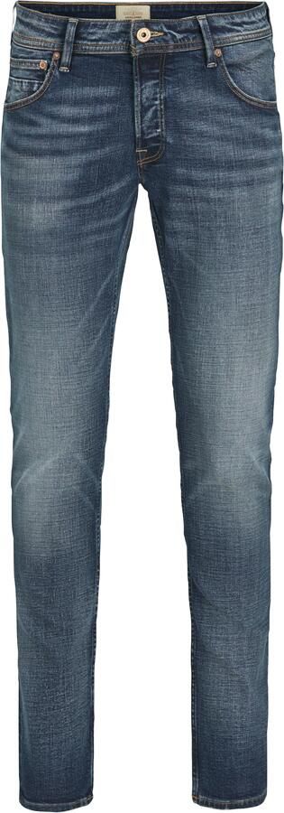 JACK & JONES JEANS INTELLIGENCE JJIGLENN JJCOLE slim fit jeans medium blue denim - Foto 3