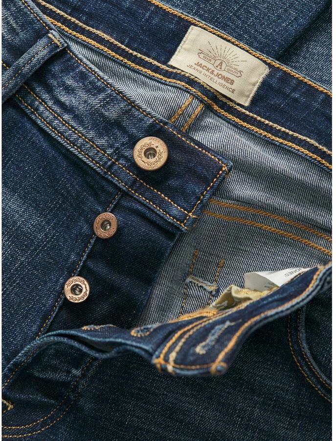 JACK & JONES JEANS INTELLIGENCE JJIGLENN JJCOLE slim fit jeans medium blue denim