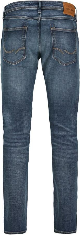 JACK & JONES JEANS INTELLIGENCE JJIGLENN JJCOLE slim fit jeans medium blue denim - Foto 4