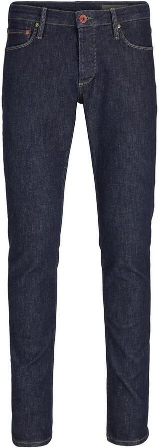 JACK & JONES JEANS INTELLIGENCE slim fit jeans JJIGLENN JJEVAN JOS 777 donkerblauw - Foto 10
