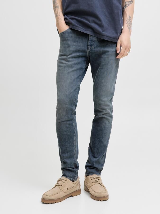JACK & JONES JEANS INTELLIGENCE JJIGLENN JJFELIX slim fit jeans grey denim - Foto 11