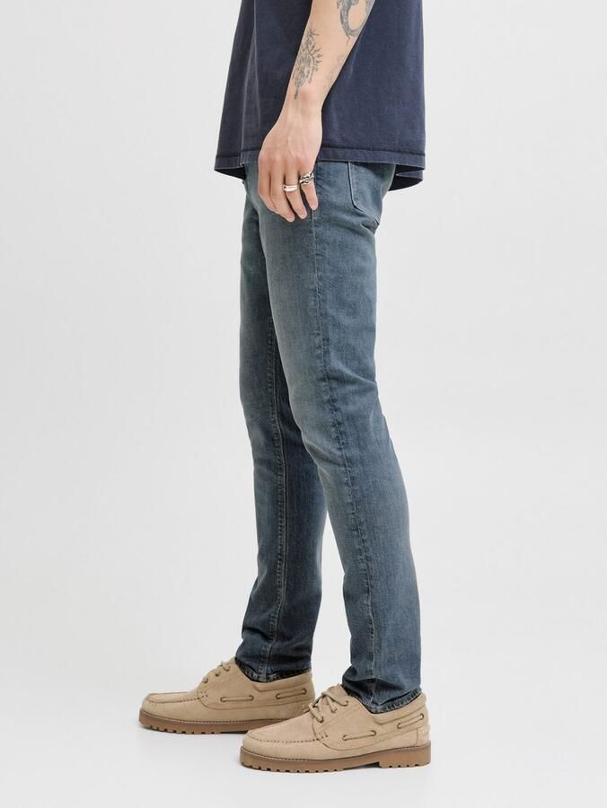 JACK & JONES JEANS INTELLIGENCE JJIGLENN JJFELIX slim fit jeans grey denim - Foto 5