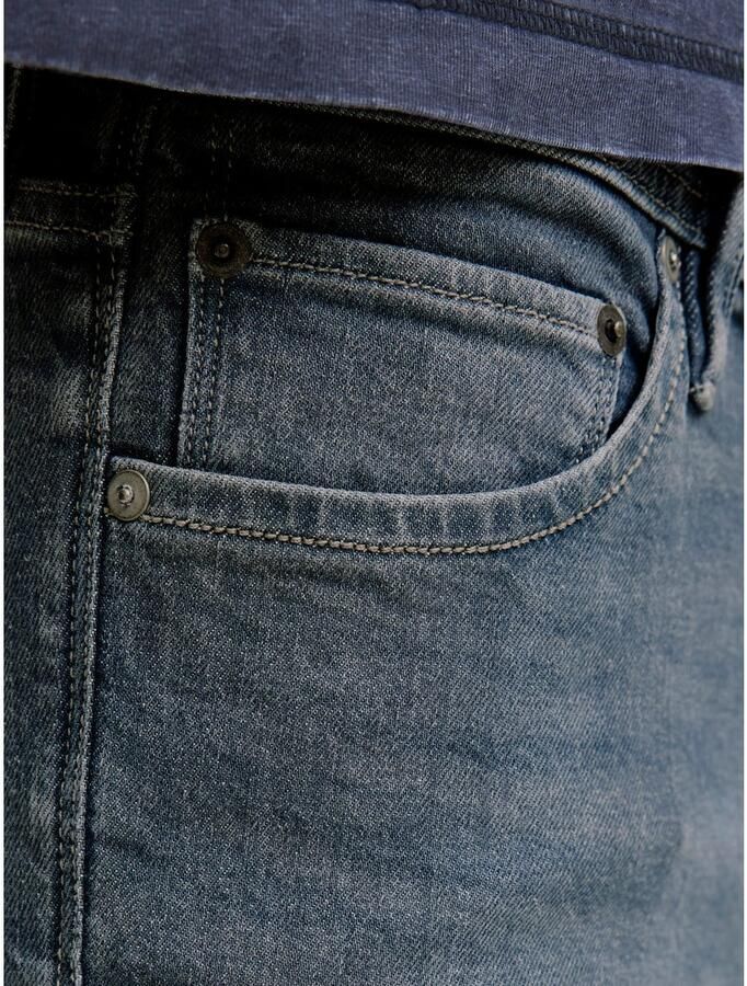 JACK & JONES JEANS INTELLIGENCE JJIGLENN JJFELIX slim fit jeans grey denim - Foto 3