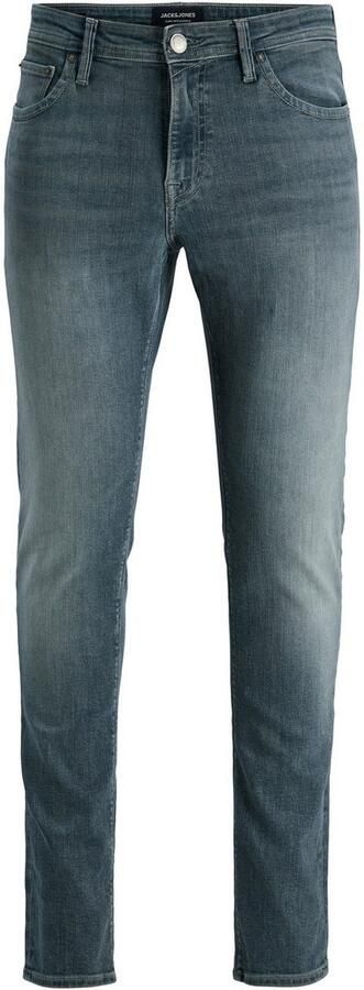 JACK & JONES JEANS INTELLIGENCE JJIGLENN JJFELIX slim fit jeans grey denim - Foto 9