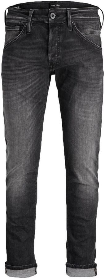 JACK & JONES JEANS INTELLIGENCE slim fit jeans JJIGLENN JJFOX Grey denim - Foto 8