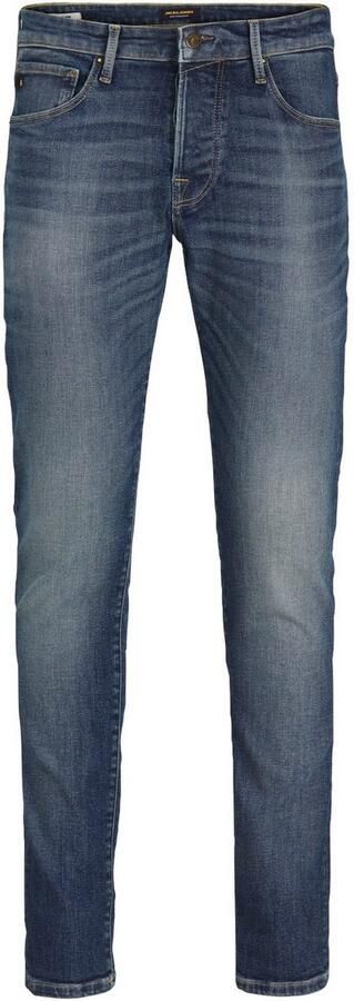 JACK & JONES JEANS INTELLIGENCE slim fit jeans JJIGLENN JJICON blue denim - Foto 8