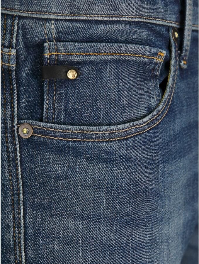 JACK & JONES JEANS INTELLIGENCE slim fit jeans JJIGLENN JJICON blue denim - Foto 4