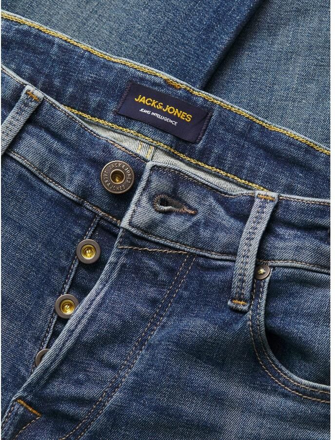JACK & JONES JEANS INTELLIGENCE slim fit jeans JJIGLENN JJICON blue denim - Foto 2