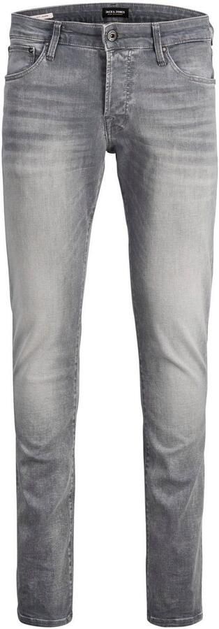 JACK & JONES JEANS INTELLIGENCE slim fit jeans JJIGLENN JJICON grey denim - Foto 12