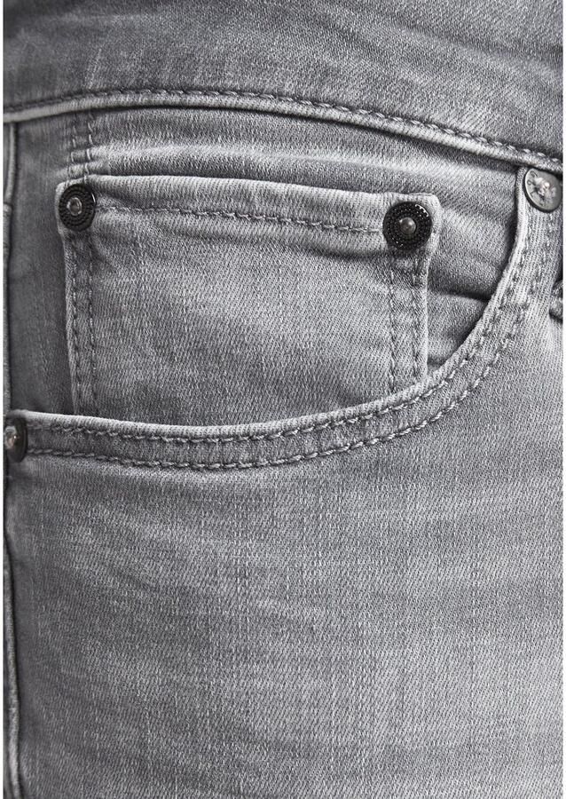 JACK & JONES JEANS INTELLIGENCE slim fit jeans JJIGLENN JJICON grey denim - Foto 9
