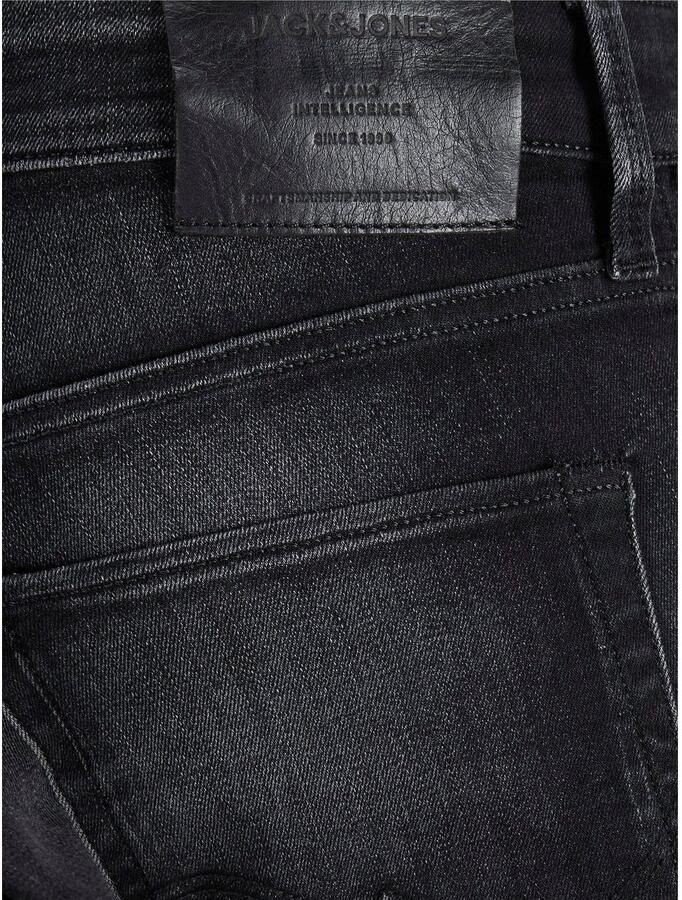 JACK & JONES JEANS INTELLIGENCE slim fit jeans JJIGLENN JJICON black denim - Foto 3