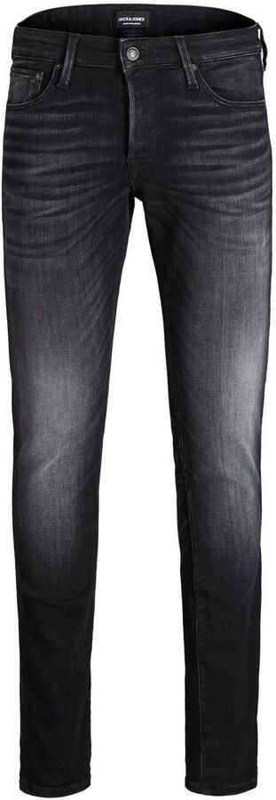JACK & JONES JEANS INTELLIGENCE slim fit jeans JJIGLENN JJICON black denim - Foto 11