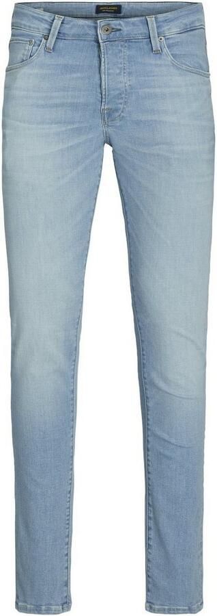 JACK & JONES JEANS INTELLIGENCE slim fit jeans JJIGLENN blue denim - Foto 7