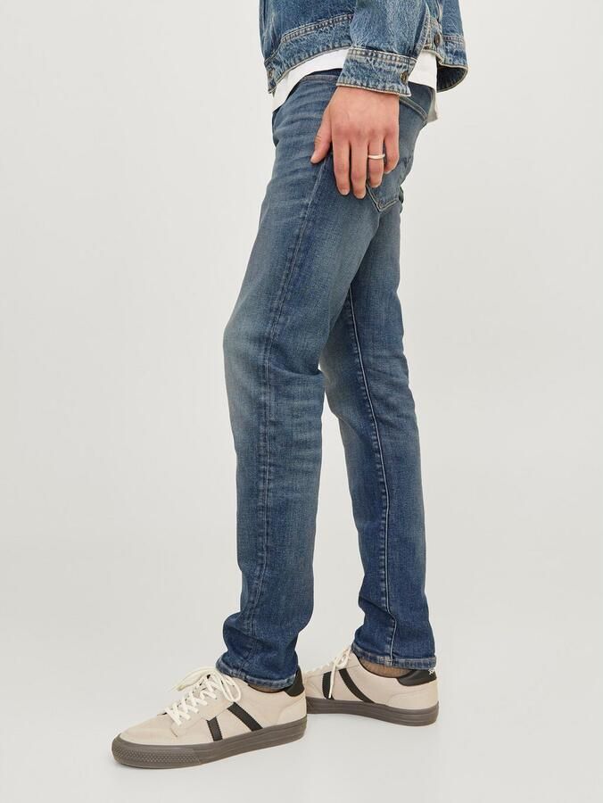 JACK & JONES JEANS INTELLIGENCE slim fit jeans JJIGLENN JJICON blue denim - Foto 10