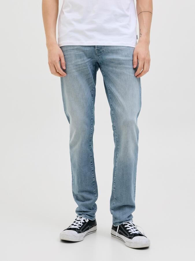 JACK & JONES JEANS INTELLIGENCE JJIGLENN JJICON slim fit jeans blue denim - Foto 10