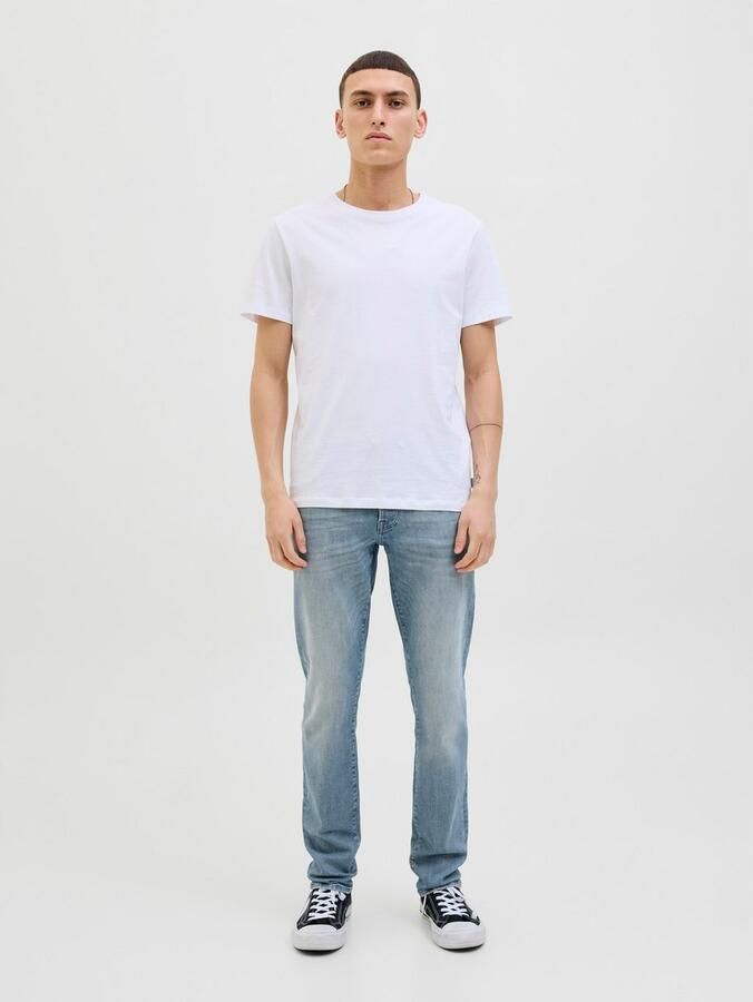 JACK & JONES JEANS INTELLIGENCE JJIGLENN JJICON slim fit jeans blue denim - Foto 5