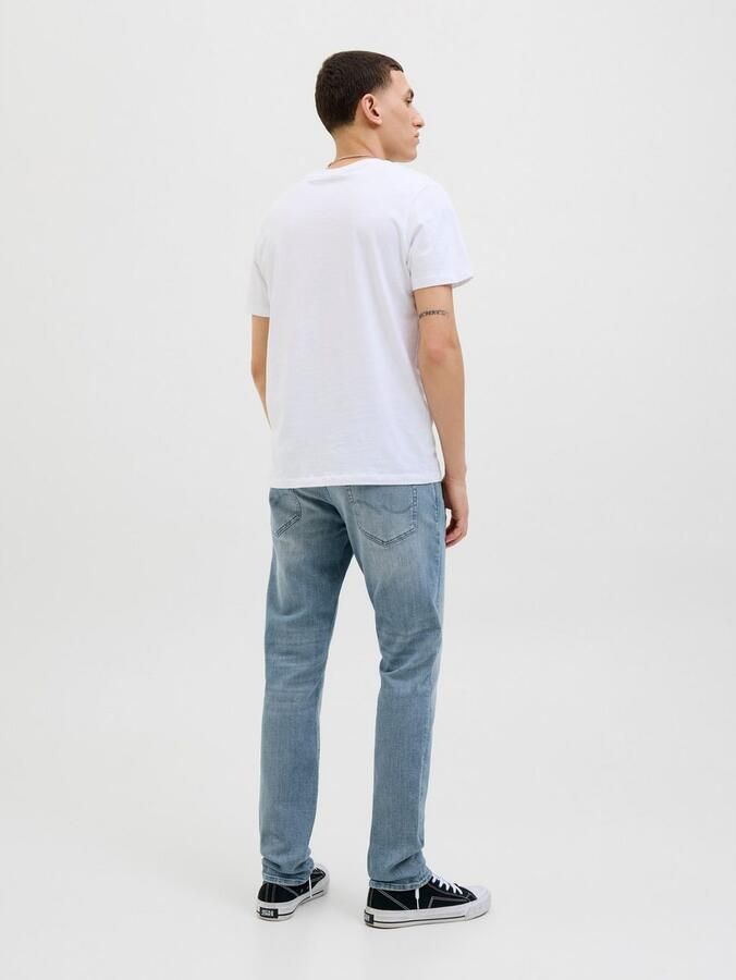 JACK & JONES JEANS INTELLIGENCE JJIGLENN JJICON slim fit jeans blue denim - Foto 6