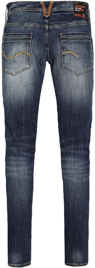 JACK & JONES JEANS INTELLIGENCE slim fit jeans JJIGLENN JJLUKE blauw - Foto 9