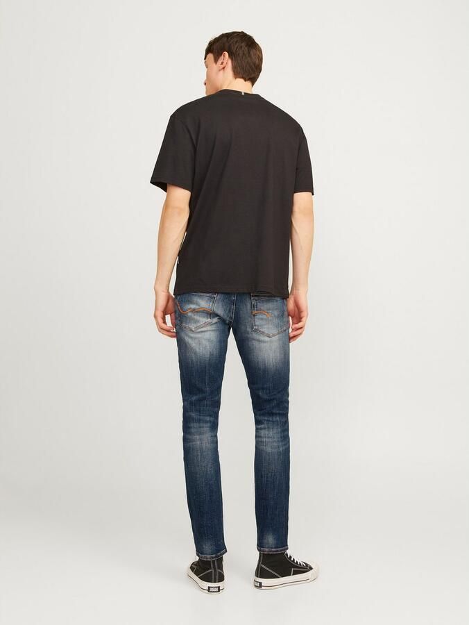 JACK & JONES JEANS INTELLIGENCE slim fit jeans JJIGLENN JJLUKE blauw - Foto 5