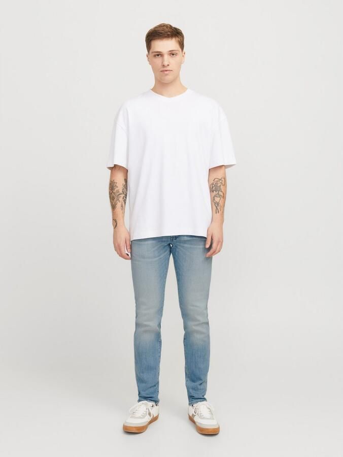 JACK & JONES JEANS INTELLIGENCE JJIGLENN JJLUKE slim fit jeans blue denim - Foto 3