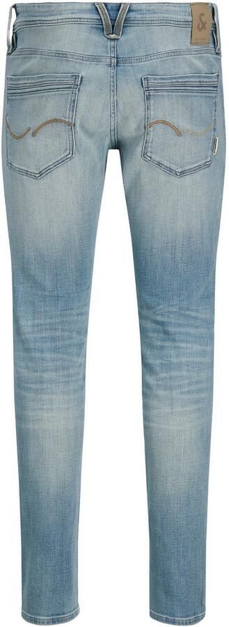 JACK & JONES JEANS INTELLIGENCE JJIGLENN JJLUKE slim fit jeans blue denim - Foto 8