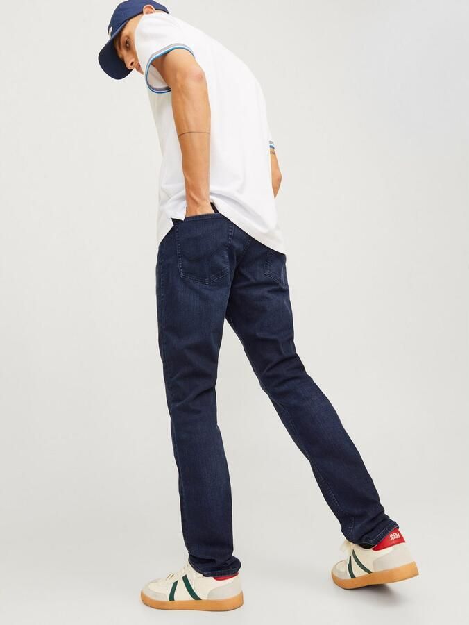 Jack & Jones Slim fit jeans JJIGLENN met used-look en stretchcomfort Slijtage-effecten modieus slim fit katoenmix - Foto 6