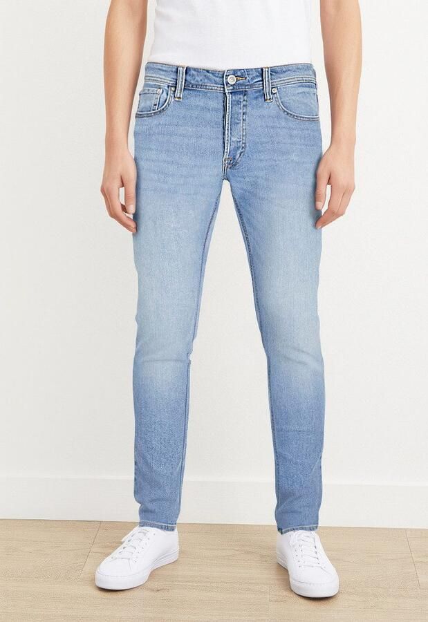 Jack & Jones Slim fit jeans JJIGLENN met used-look en stretchcomfort Slijtage-effecten modieus slim fit katoenmix - Foto 6