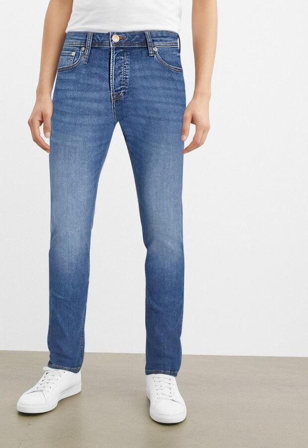 Jack & Jones Slim fit jeans JJIGLENN met used-look en stretchcomfort Slijtage-effecten modieus slim fit katoenmix - Foto 6