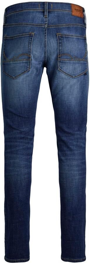 JACK & JONES JEANS INTELLIGENCE slim fit jeans JJIGLENN medium blue denim - Foto 11