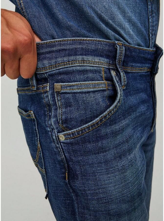 JACK & JONES JEANS INTELLIGENCE slim fit jeans JJIGLENN medium blue denim - Foto 2