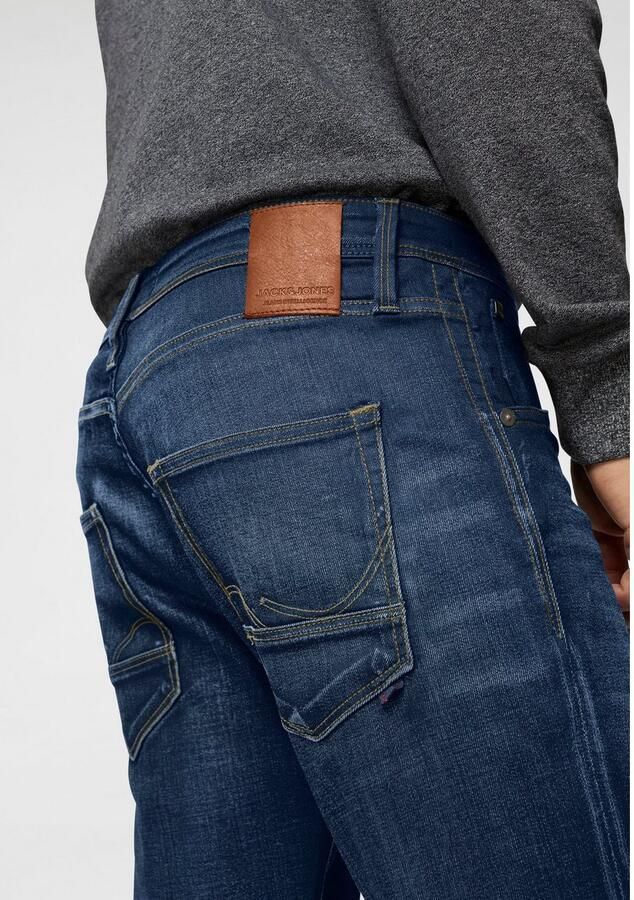 Jack & Jones Slim fit jeans JJIGLENN Slim-Fit met stretch en praktische 5-pocket-vorm - Foto 12