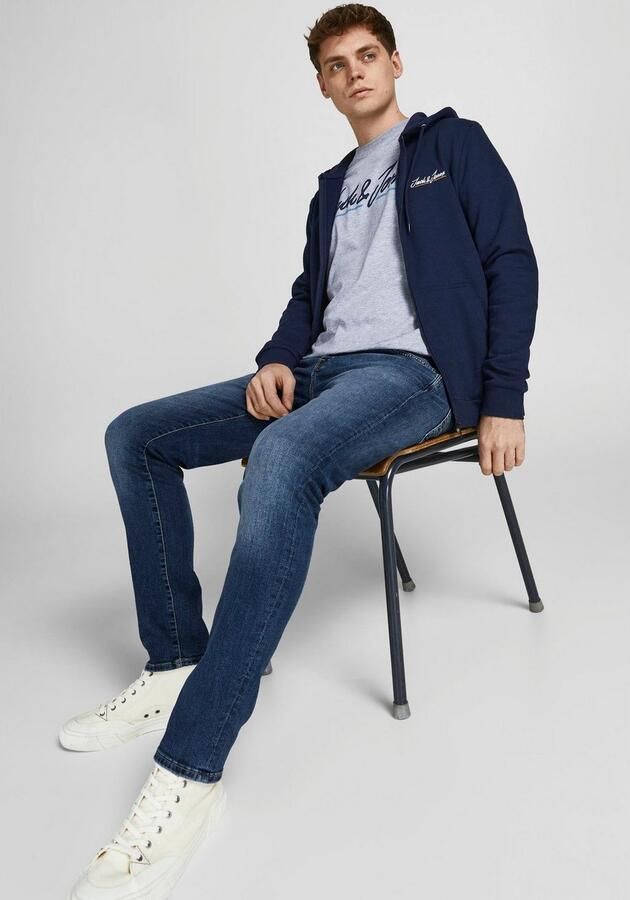 Jack & Jones Slim fit jeans JJIGLENN Slim-Fit met stretch en praktische 5-pocket-vorm - Foto 15