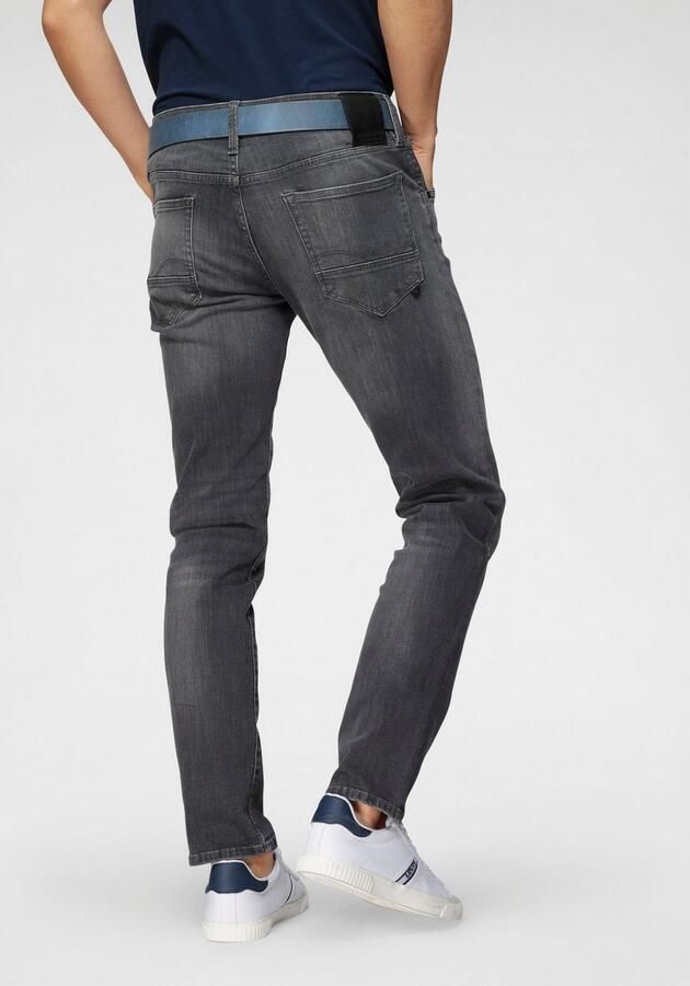 JACK & JONES JEANS INTELLIGENCE slim fit jeans JJIGLENN JJFOX met biologisch katoen zwart - Foto 17