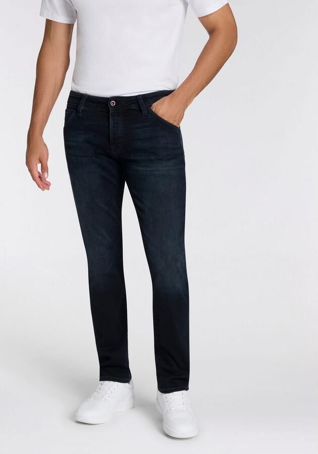JACK & JONES JEANS INTELLIGENCE slim fit jeans JJIGLENN JJFOX dark denim - Foto 8