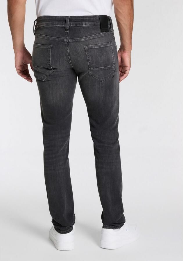 JACK & JONES JEANS INTELLIGENCE slim fit jeans JJIGLENN JJFOX met biologisch katoen zwart - Foto 12