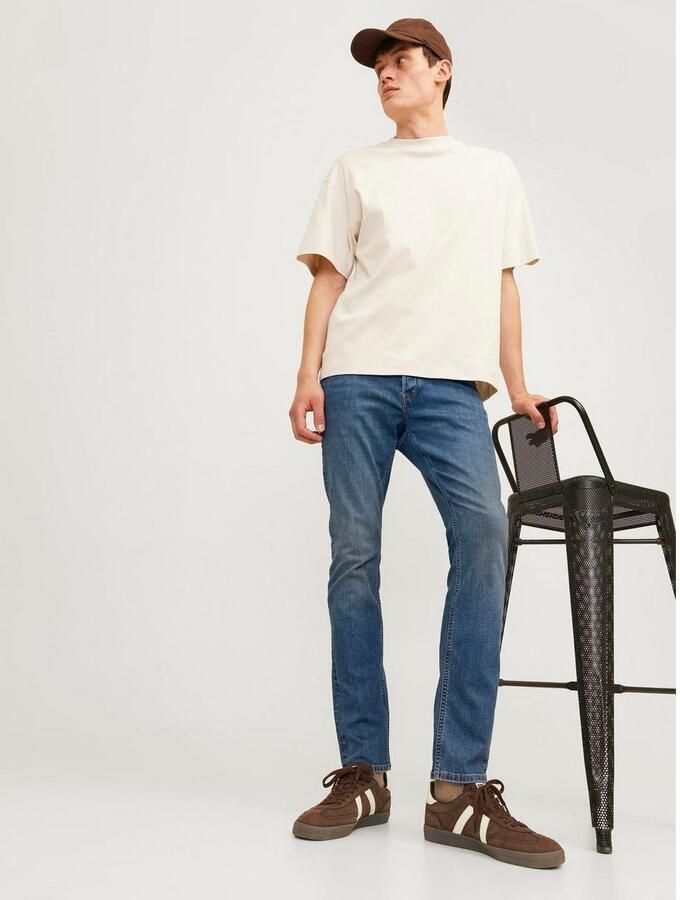 Jack & Jones Slim fit jeans JJIGLENN Slim-Fit met stretch en praktische 5-pocket-vorm - Foto 4