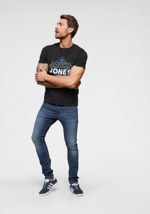 Jack & Jones Slim fit jeans JJIGLENN Slim-Fit met stretch en praktische 5-pocket-vorm - Foto 20