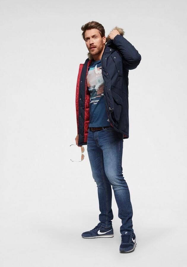 Jack & Jones Slim fit jeans JJIGLENN Slim-Fit met stretch en praktische 5-pocket-vorm - Foto 17