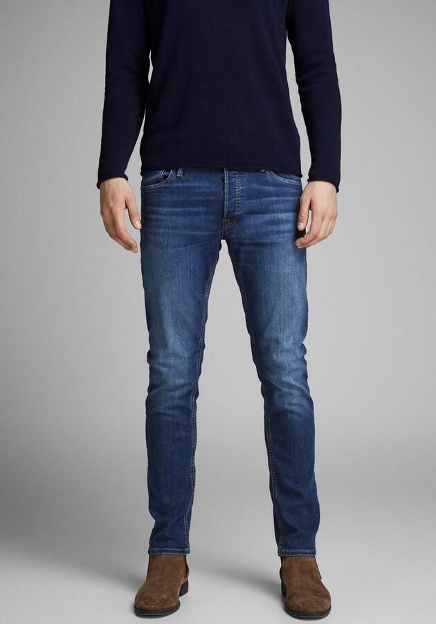 Jack & Jones Slim fit jeans JJIGLENN Slim-Fit met stretch en praktische 5-pocket-vorm - Foto 17