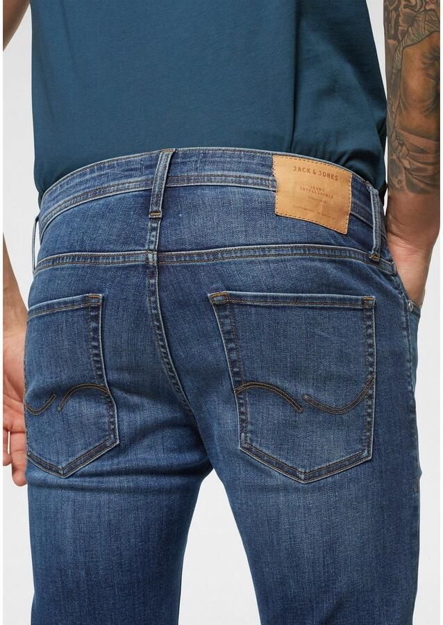 Jack & Jones Slim fit jeans JJIGLENN Slim-Fit met stretch en praktische 5-pocket-vorm - Foto 10