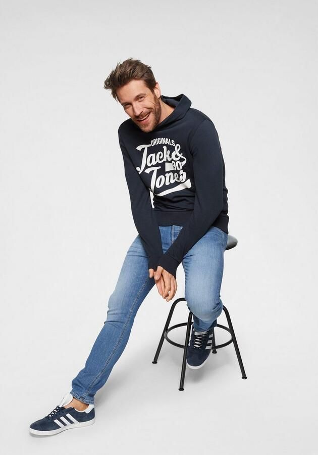Jack & Jones Slim fit jeans JJIGLENN Slim-Fit met stretch en praktische 5-pocket-vorm - Foto 15
