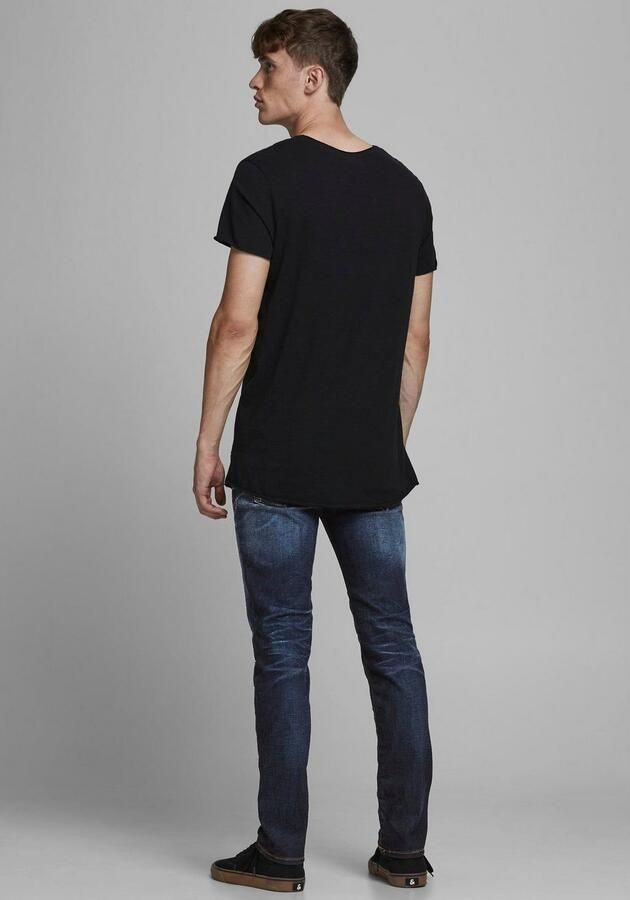 JACK & JONES JEANS INTELLIGENCE slim straight fit jeans JJITIM JJORIGINAL blue denim - Foto 9